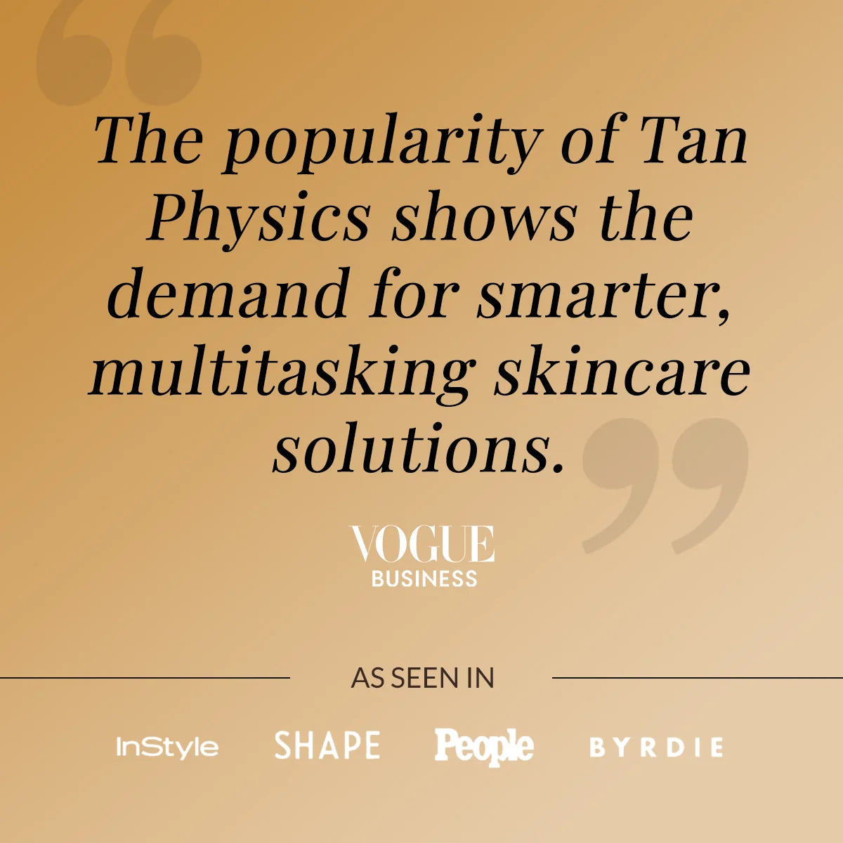 Tan Physics Glow Extender Lotion